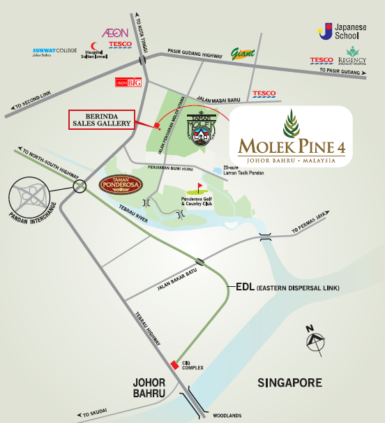 Molek Pine Location