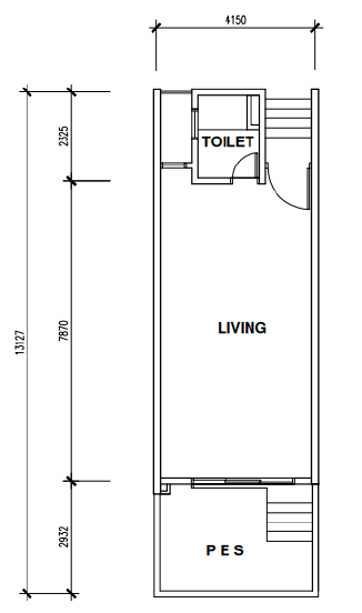 Type A1b (Stairside)